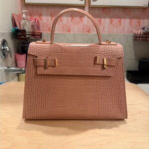 Teddy Blake Ava Croco 11" Nude Pink